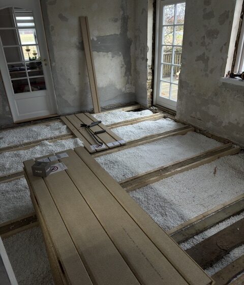 Renovering stue – DB Tømrer, billede 2